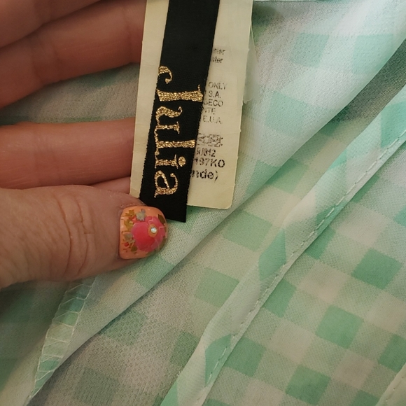 Chiffon tank top - Picture 4 of 5